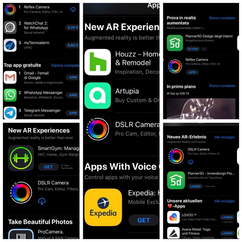 Featured for augmented reality